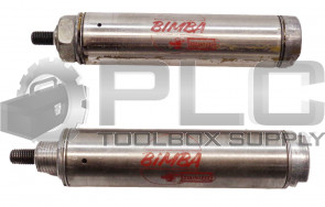 LOT OF 2 BIMBA 092 PNEUMATIC CYLINDERS