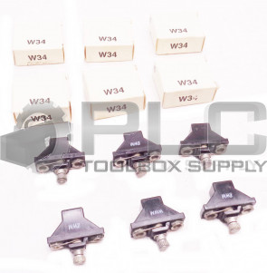 LOT OF 6 NEW ALLEN BRADLEY W34 HEATER ELEMENT 