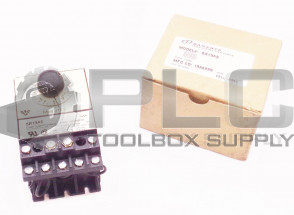 NEW EAGLE SIGNAL CONTROLS BR19A6 ELECTRIC RESET TIMER 120V 50/60H 3W 10A 1/3HP 