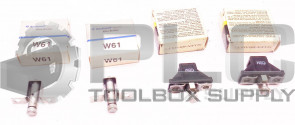 LOT OF 4 NEW ALLEN BRADLEY W61 HEATER ELEMENTS