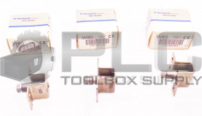 NEW LOT OF 3 ALLEN BRADLEY W80 THERMAL HEATER ELEMENT